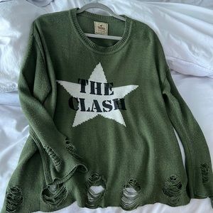 TRUNK LTD the Clash Distressed sweatshirt